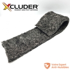 Xcluder, pied